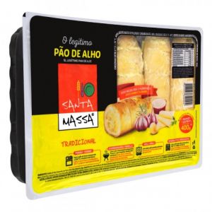 PAO DE ALHO TRAD SANTA MASSA 400GR