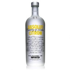 VODKA ABSOLUT CITRON 750ML