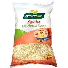 AVEIA EM FLOCOS FINO NATURAL LIFE 500G